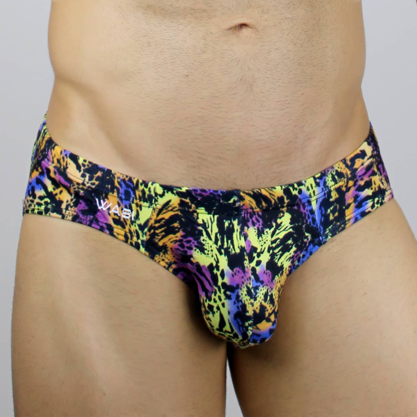 Multi Colored Boxer for Men Underwear Print Multi-Colored Wabi WMATMX012 for wholesale on Faire2