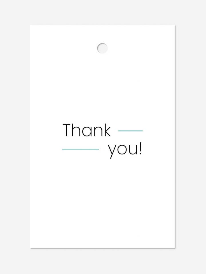 Geschenkanhänger | Danke für den Großhandel von Studio Liefs Linne