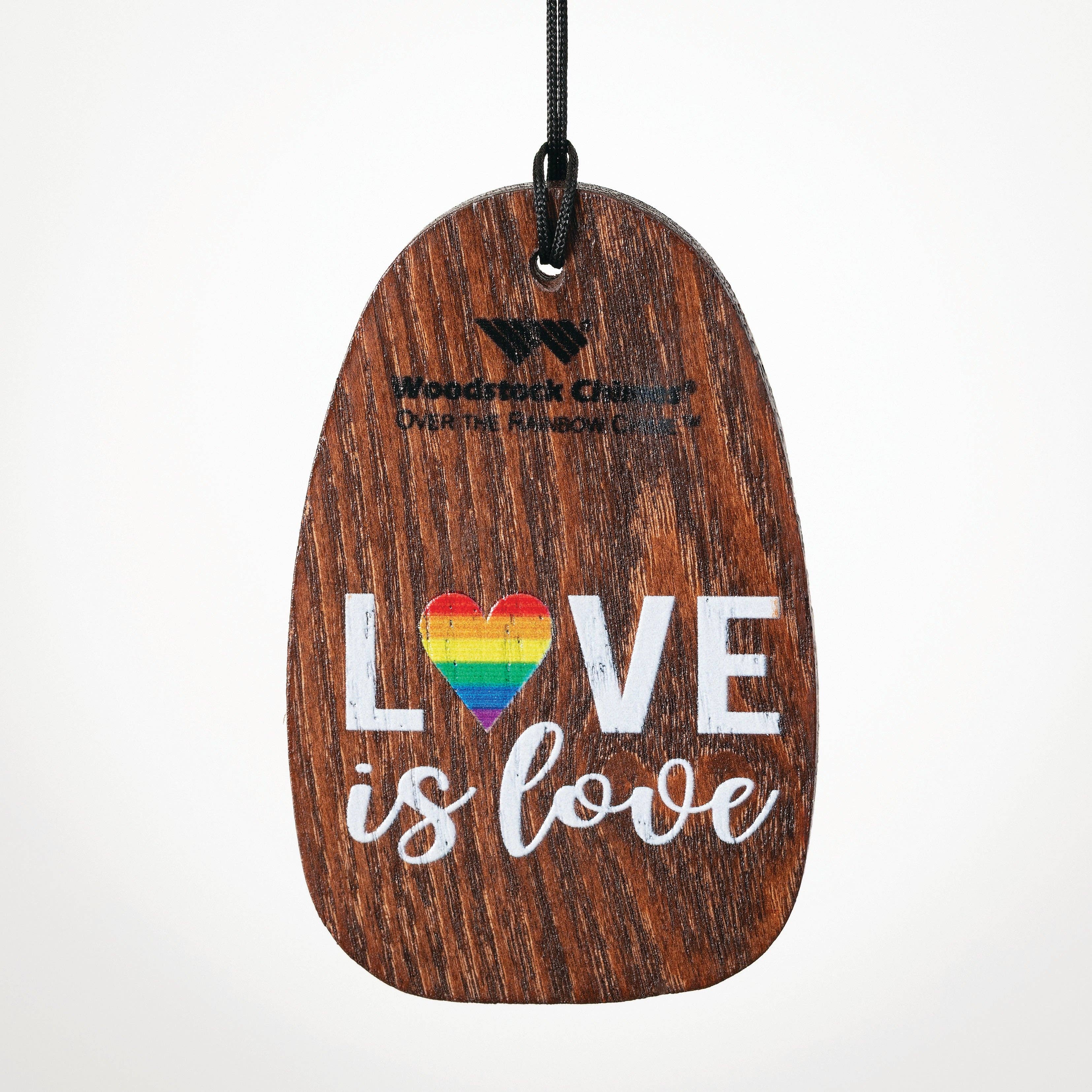 Woodstock Chimes - Wholesale Wind Chime - Woodstock Love Is Love Chime2