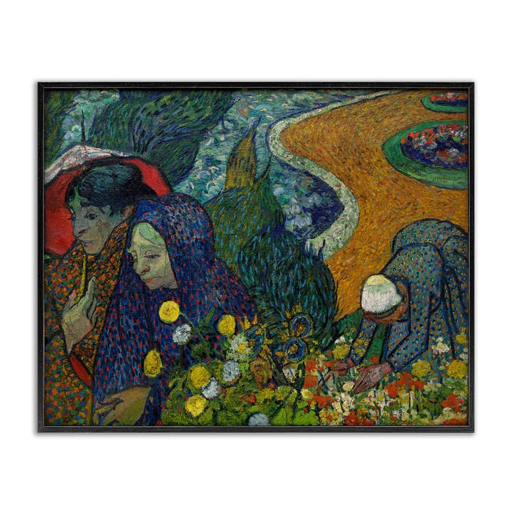 Van Gogh Memory of Garden at Etten Framed Art for wholesale by Stupell Industries