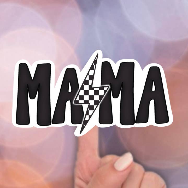 Mama waterproof sticker decal for wholesale by on the Bayou