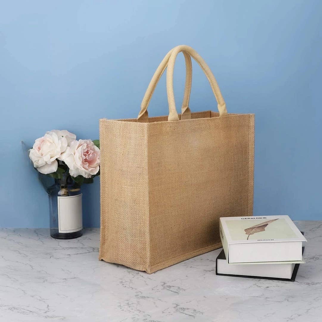 Alo Organic International – Großhandel Tragetasche – Unisex – Individuell gestaltete quadratische Jutetasche mit Ihrem Logo-Textdesign7