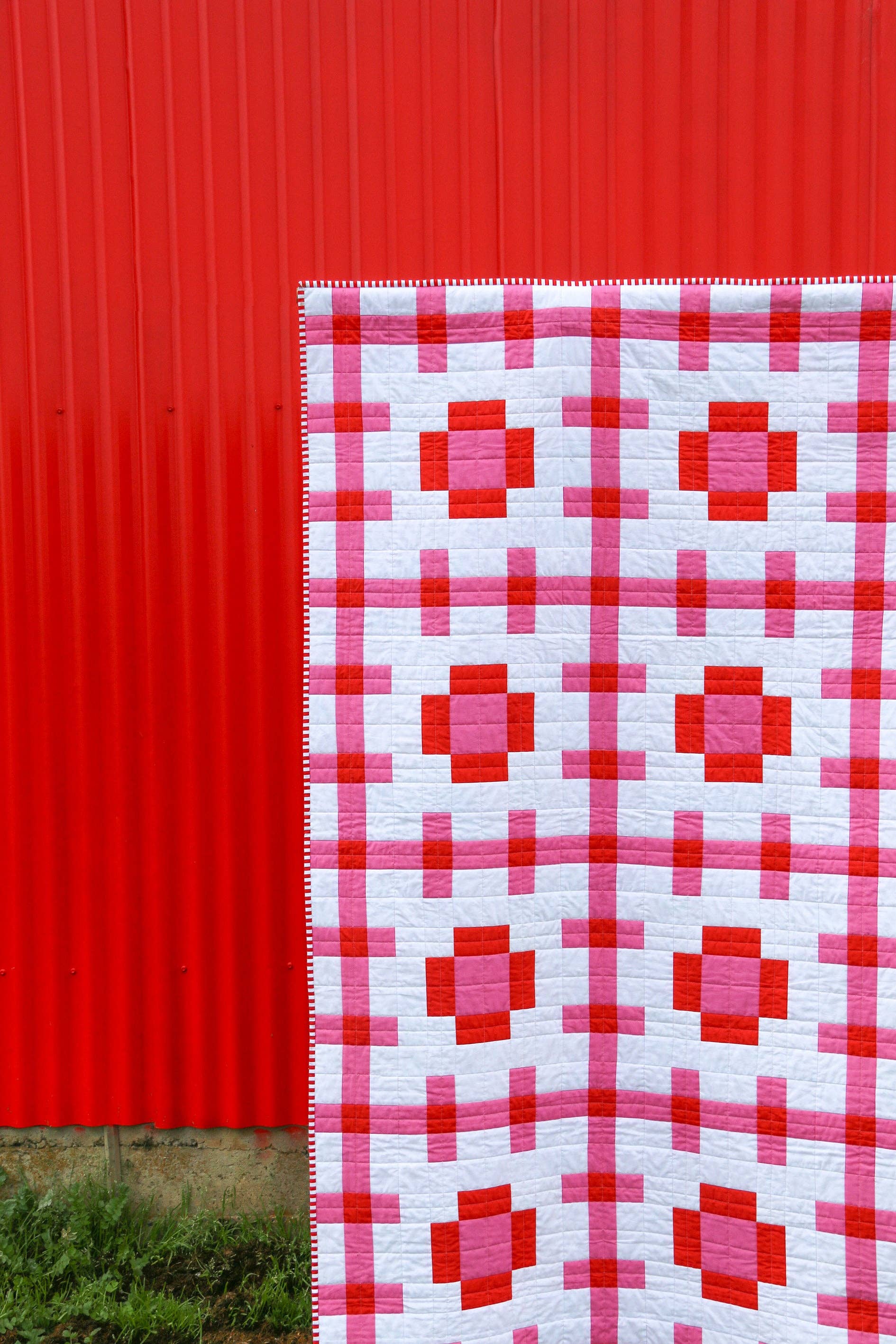 emma jean jansen – Engroshandel Hobbyværktøj – • Engros - Poppy Pink Quilt Mønster19