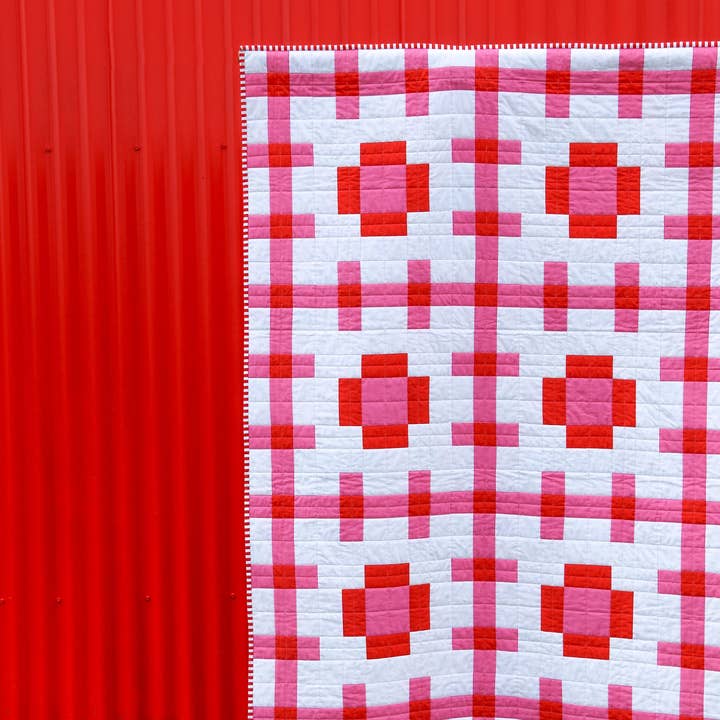 emma jean jansen – Engroshandel Hobbyværktøj – • Engros - Poppy Pink Quilt Mønster19
