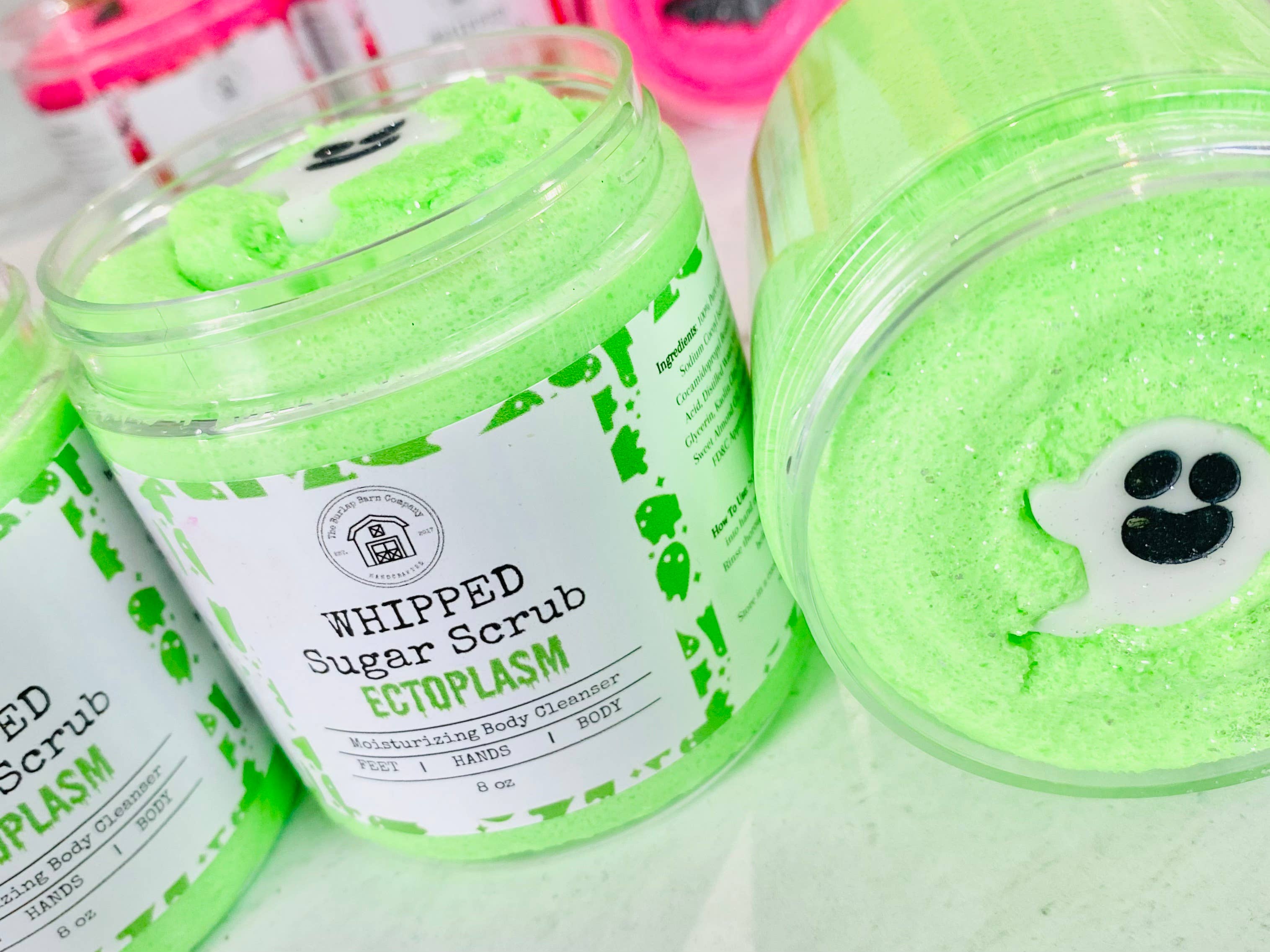 The Burlap Barn Company – wholesale Kroppsskrubb/Exfoliant – Ectoplasm skummande vispad sockerskrubb 2