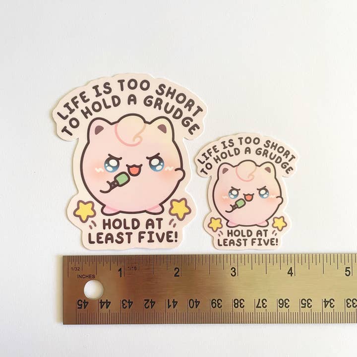 Gelly Roise - Wholesale Sticker - Jigglypuff Waterproof Stickers1
