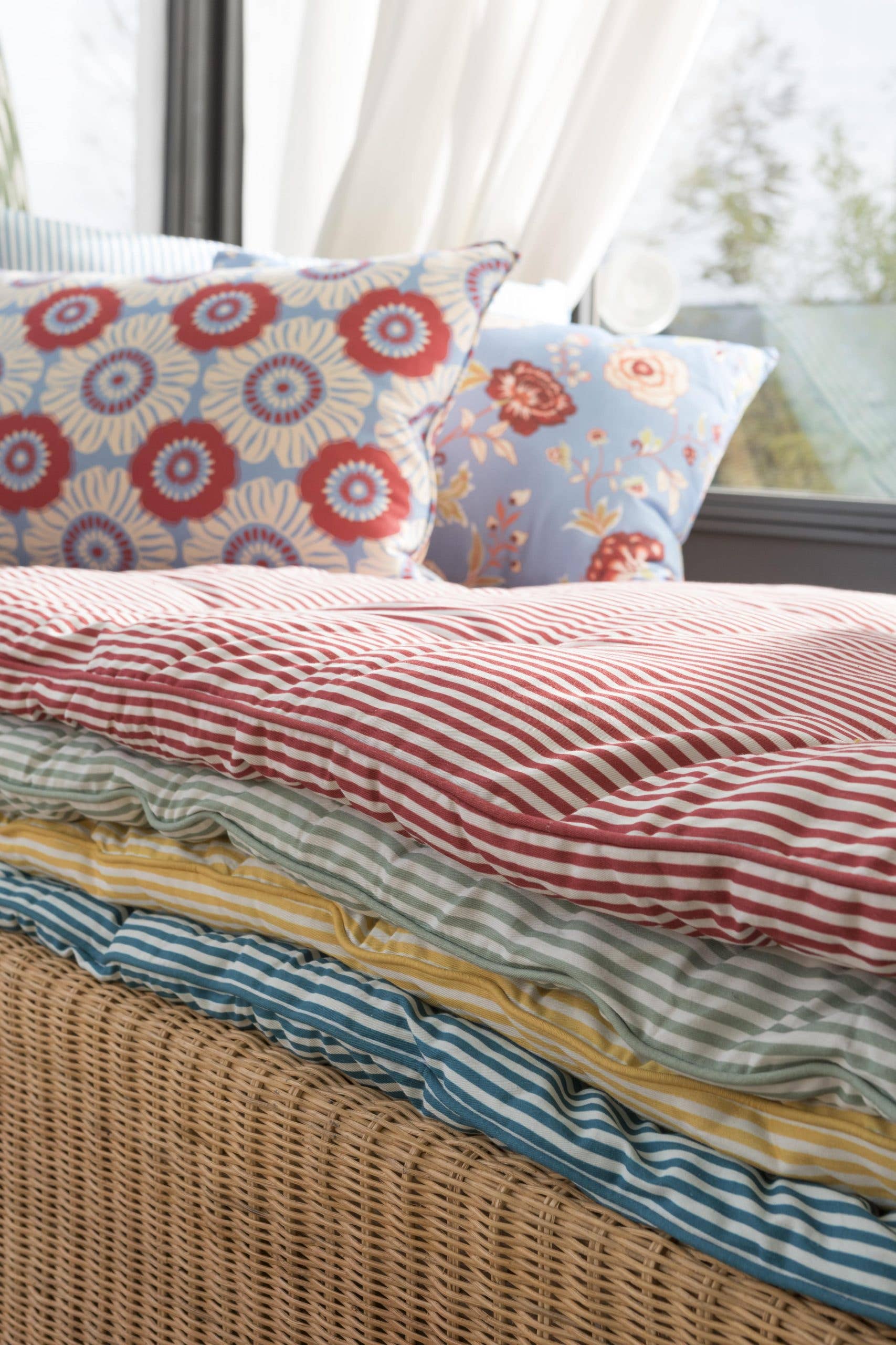 Mahe Homeware - Venta al por mayor Manta de cama - Cubrecama/saco de cama Bluesteel 85x200 cm7