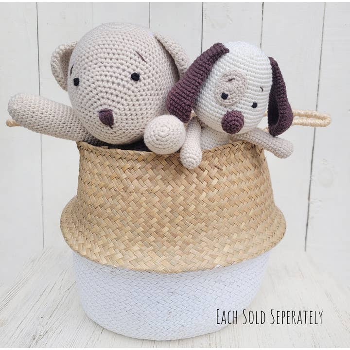 OLIVE & CRADLE - Wholesale Stuffed/Plush Toy - Kids & Baby - Puppy and Bear Crochet Toy