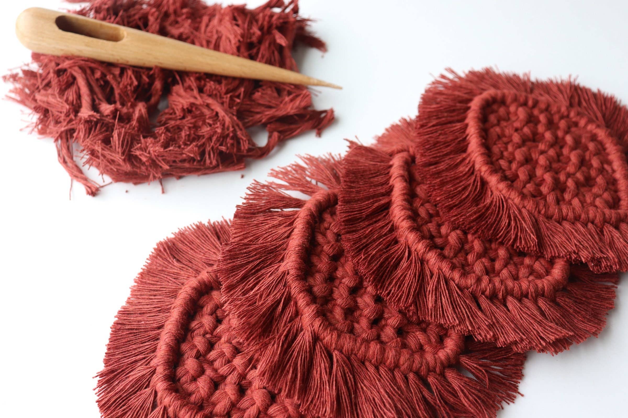 tightyknots - Wholesale Onderzetters - Macramé onderzetter, macramé, boho-decoratie6