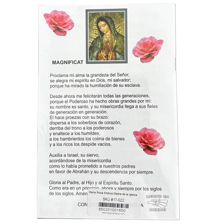 Oremus Mercy – Engroshandel Religion – Bog - María Rosa Mística Moder af Kirken Softcover1