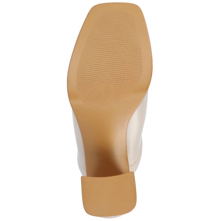 Journee - Wholesale Platform Heels - Women's - Izara Block Heeled Mules In Faux Leather7