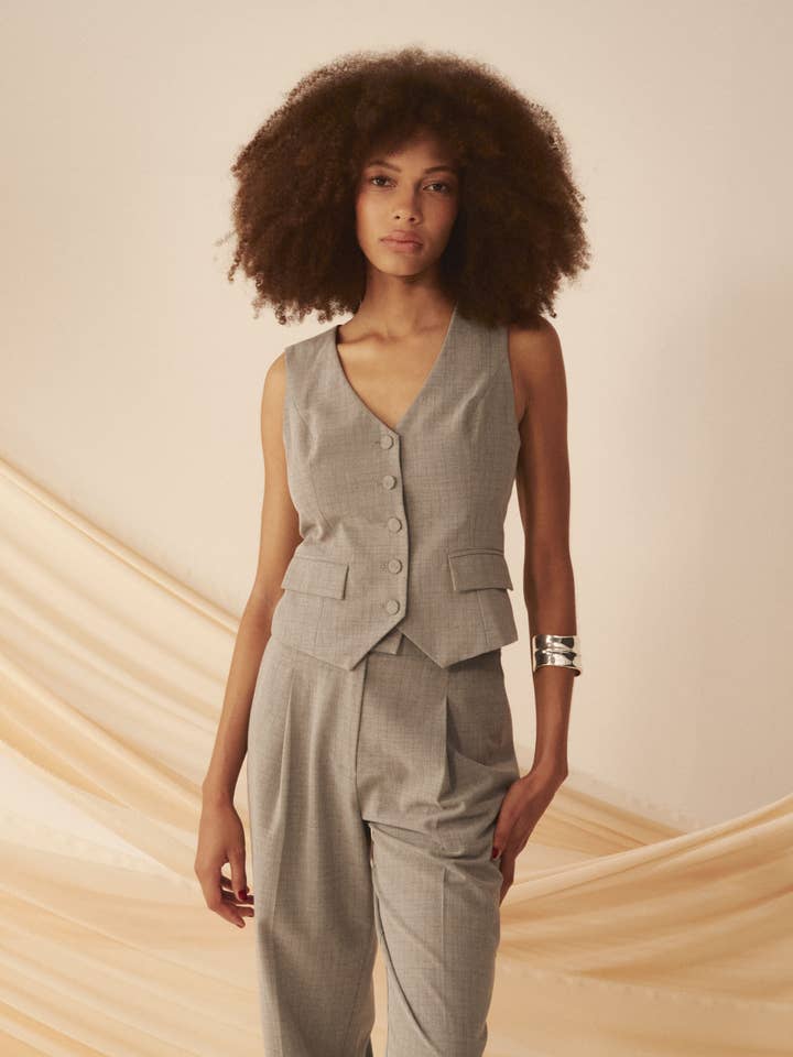 Gilet Tailleur Kris pour Femme Forcast pour la vente par Forcast