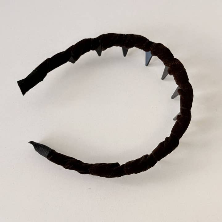 DOUBLJU - Wholesale Fashion Headband - Women's - HIGH-END VERSATILE VELVET COLORFUL HEADBAND_CWAHA076505