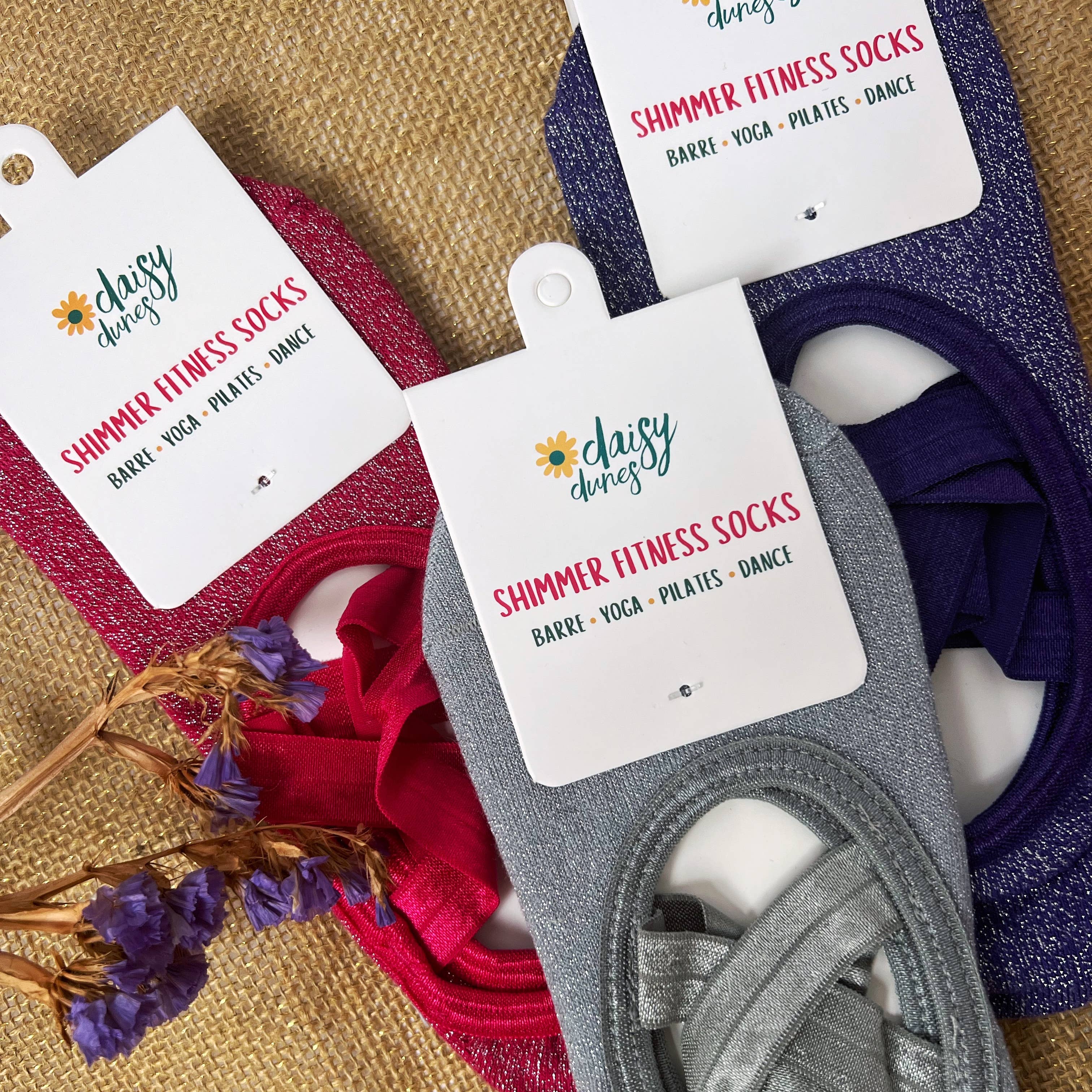 Daisy Dunes - Vente Chaussettes – femme - Chaussettes de fitness Shimmer14