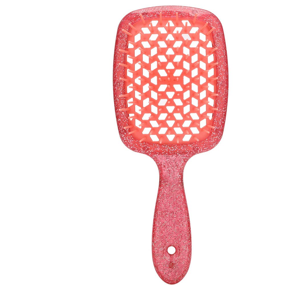 MEHIAZ - Wholesale Hair Brush/Comb - Glitter Vent Paddle Hair Brush – Detangling & Styling Brush4