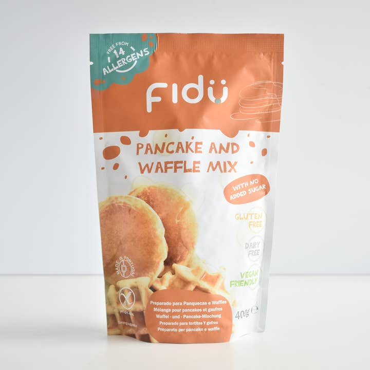 Glutenvrije pannenkoek- en wafelmix - veganistisch - vrij van allergenen 400 g voor wholesale door Fidu