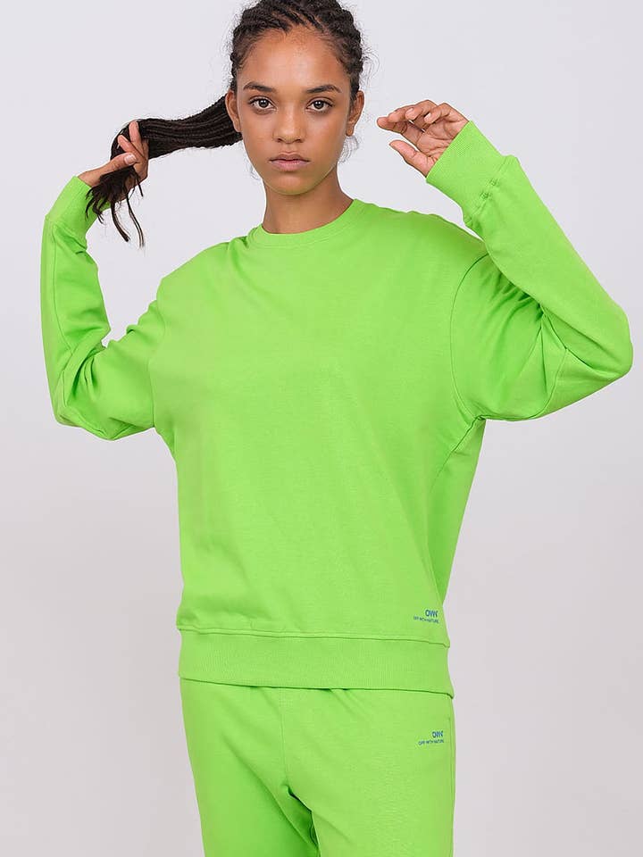 OWN OFF WITH NATURE - Wholesale Hoodie - Unisex - Unisex Oversized Crewneck Sweatshirt10