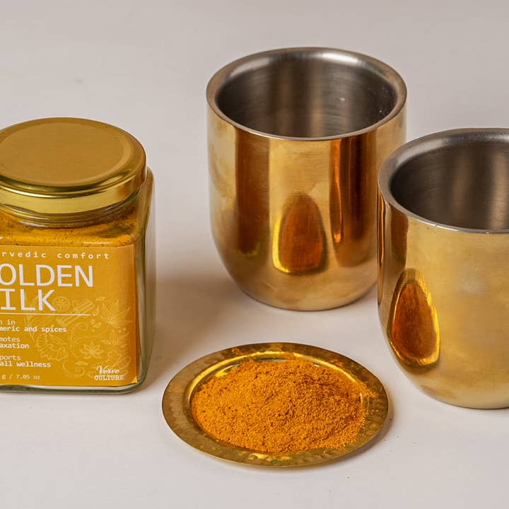 Verve Culture - Wholesale Drink Mix - Golden Milk Spice Blend - 200g3