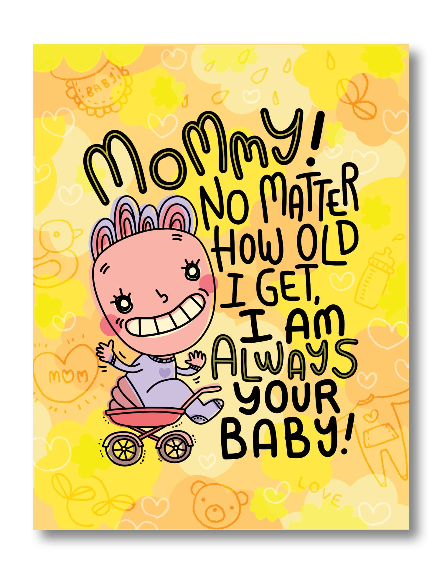 Chika Ando Illustration - Wholesale Mother's Day Card - Mother's Day Greeting Card - Always1