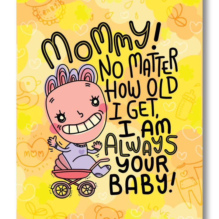 Chika Ando Illustration - Wholesale Mother's Day Card - Mother's Day Greeting Card - Always1