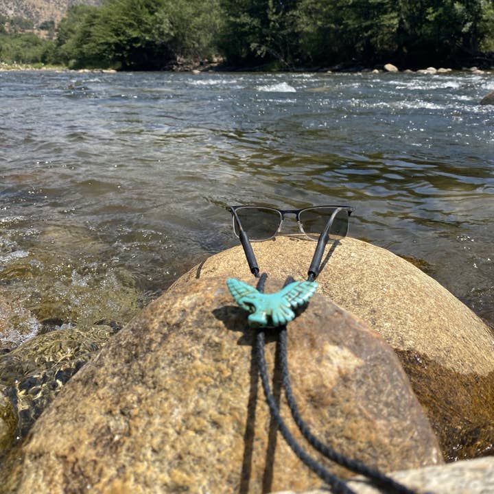 Turquoise Howlite Eagle Brolo for wholesale by Burt Brolos