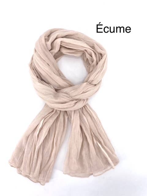 Maison Unik Accessoires - Wholesale Scarf - Unisex - Plain Cheche Scarf 100% Cotton - Unisex - 54 colors21
