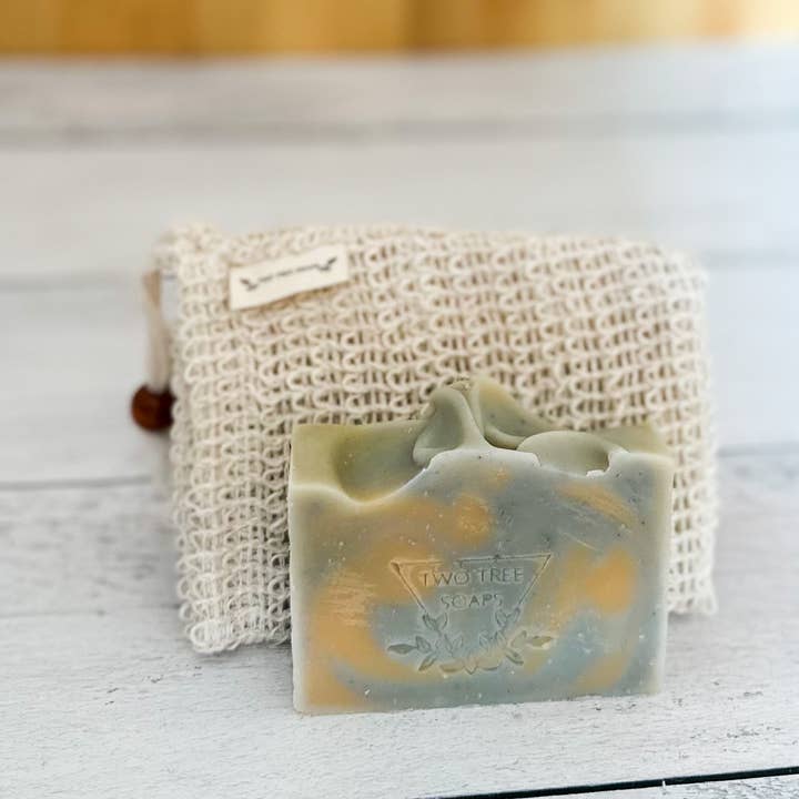 Two Tree Soaps - Wholesale Soap Pouch/Sack/Bag - Sisal Soap Scrap Saver1