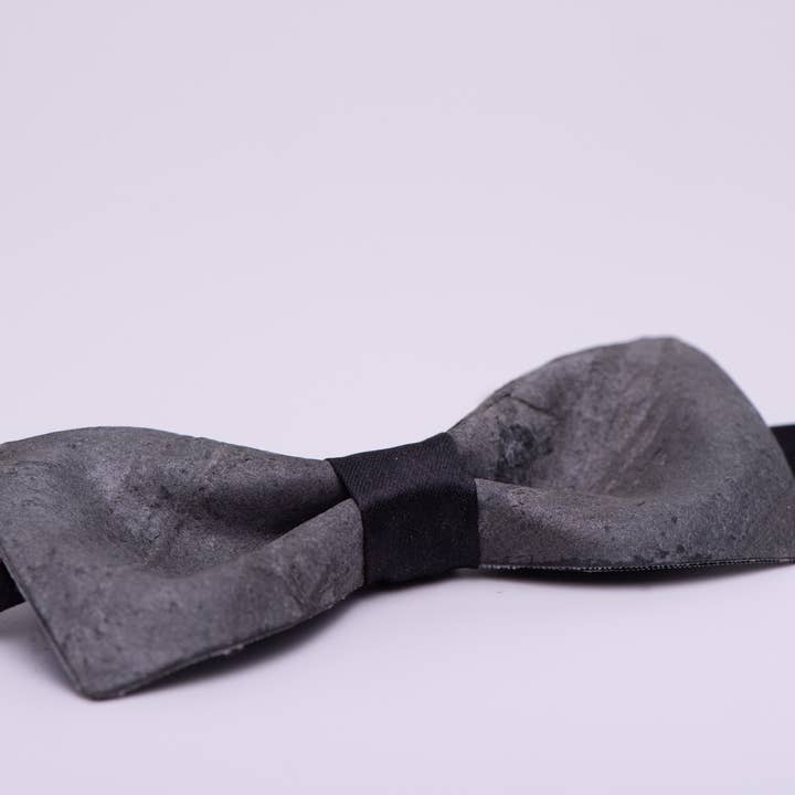 Pak vlinderdas „Deep Black” voor wholesale door DG-Design Manufaktur