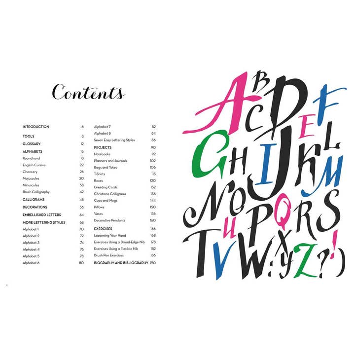 Art of Hand Lettering by Laura Toffaletti for wholesale by Simon & Schuster