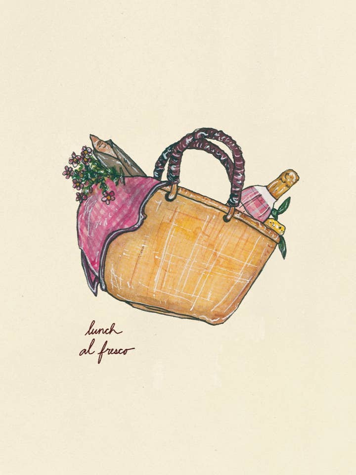 Stampa d'Arte Pranzo all'Aperto per la vendita all'ingrosso da parte di artxnikki