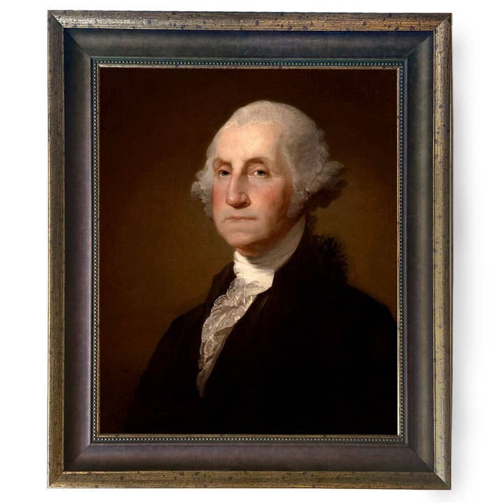 Madison Bay Co. - Historical Home Decor Reproductions – wholesale Konsttryck – George Washington av Gilbert Stuart Vintage Målning Tryck52