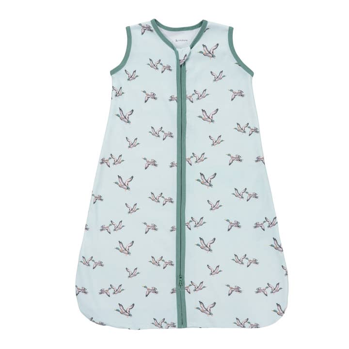 LollyBanks - Wholesale Sleepsack - Baby - Quackin'Up Mallard Duck Sleep Sack, 100% Organic Cotton