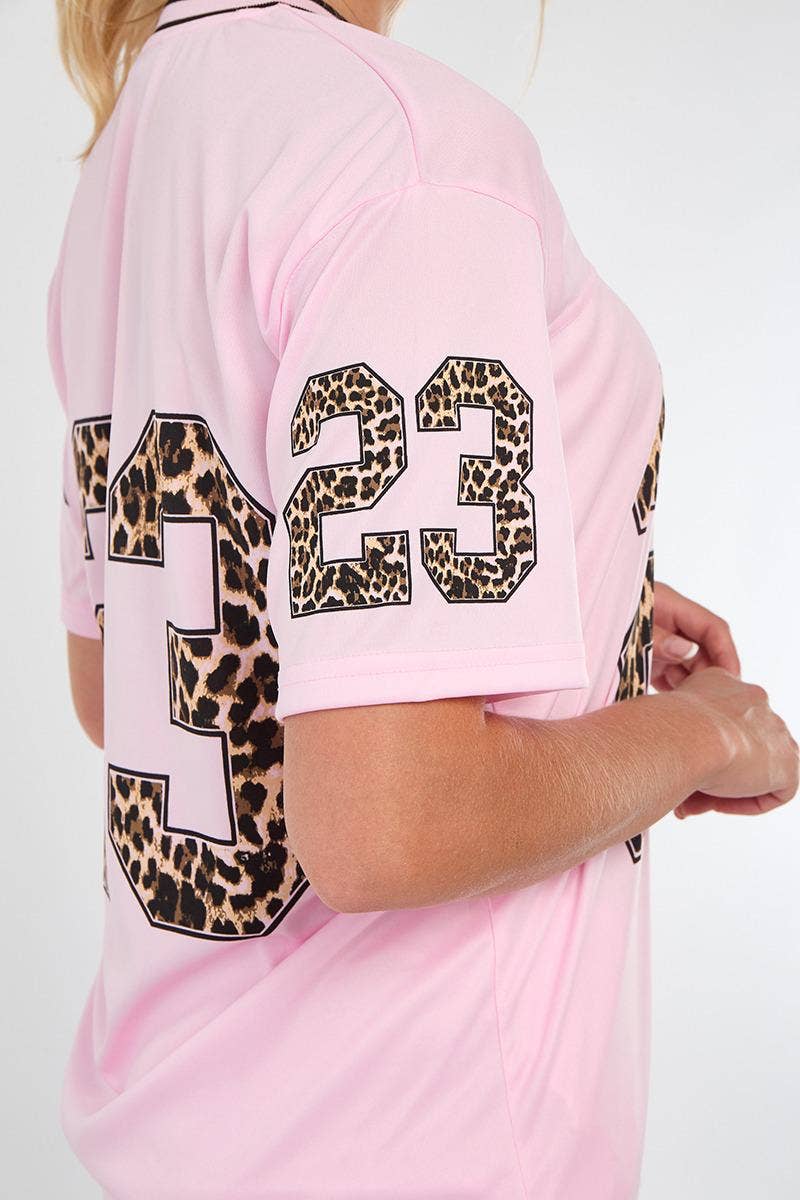 AX Labels - Wholesale Top & Short Set (NOT Loungewear) - Women's - Leopard Print 23 T-Shirt With Shorts Co-ord12