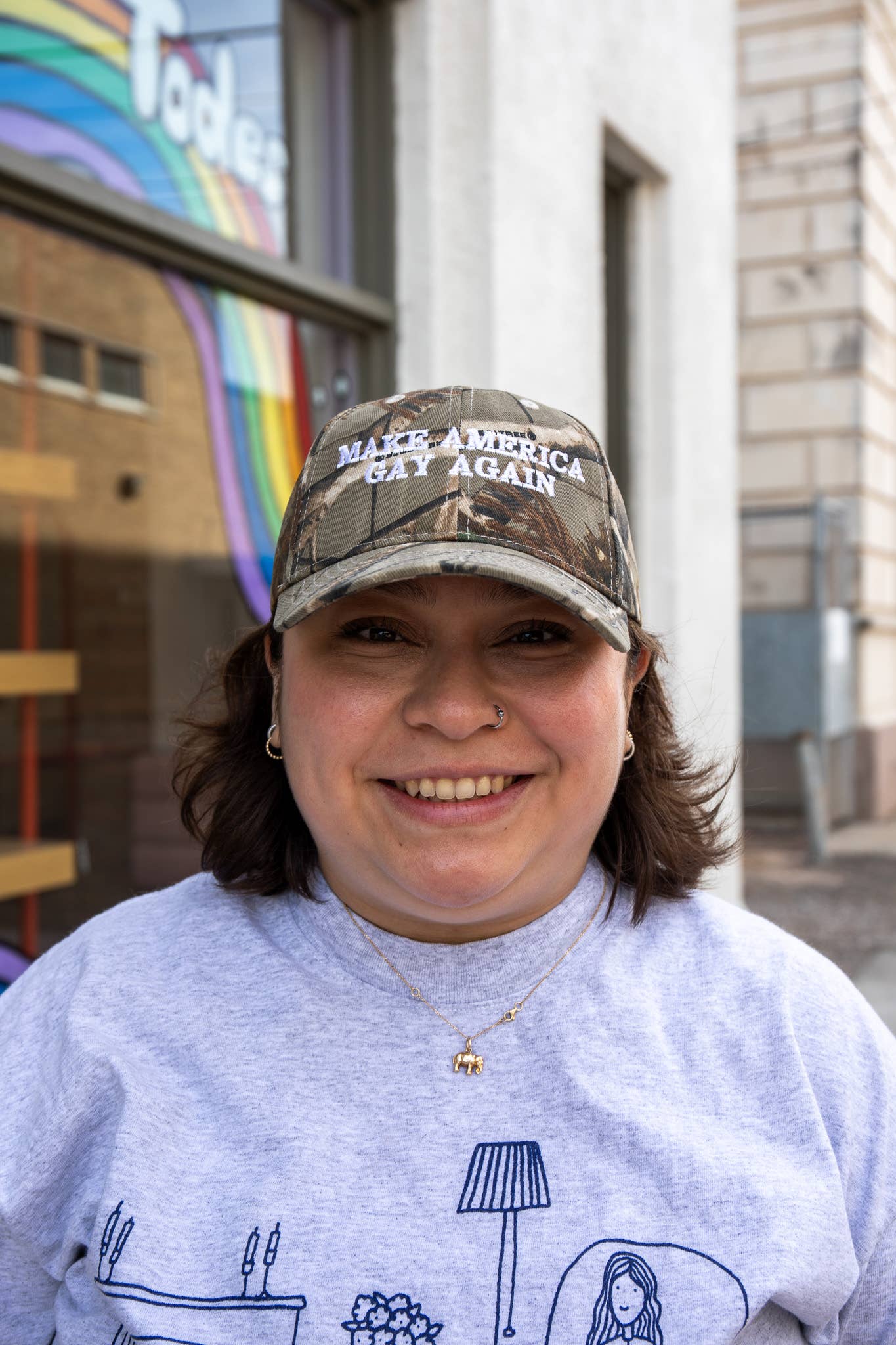 Jen Zeano Designs - Wholesale Trucker Hat - Unisex - Make America Gay Again Cap1