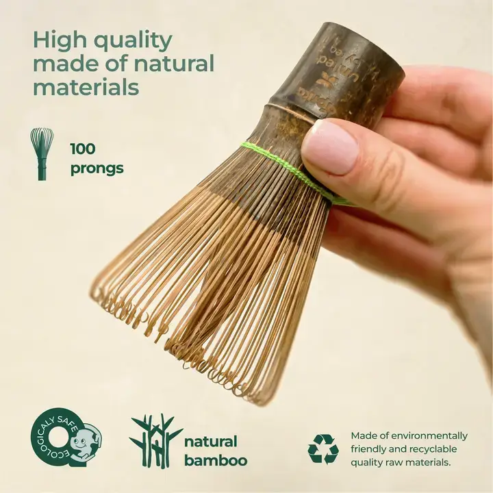 Aprikalife - Wholesale Whisk - Matcha Green Tea Whisk (100 Prongs)7