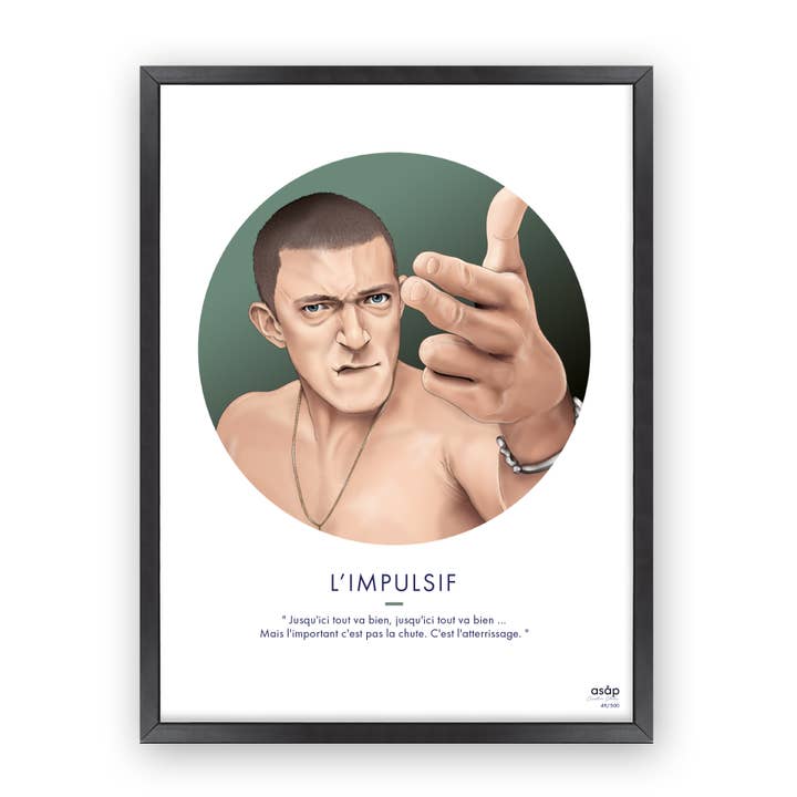 Poster - "The Impulsive" - 30x40cm for wholesale by ASÅP Creative Studio
