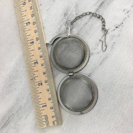FlowerTeas - Wholesale Tea Strainer/Infuser - Bulk Barrel #20 Packaged Mesh Ball Tea Infusers