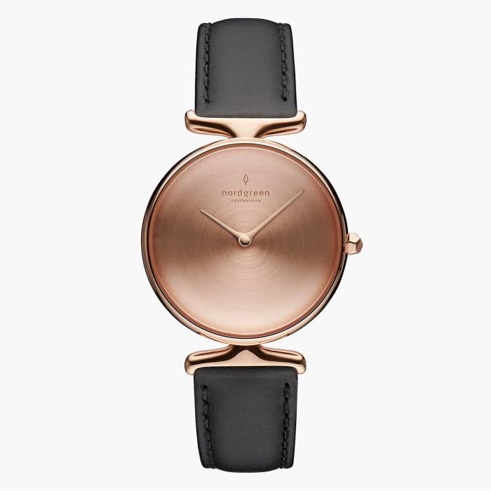 Nordgreen - Wholesale Wrist Watch - Women's - Unika Brushed Metal Dial with Vegan Watch Strap