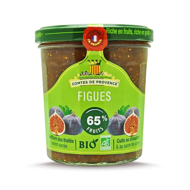Confiture de Figues BIO pour la vente par Comtes de Provence
