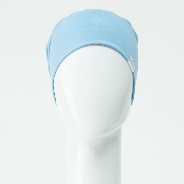 Sibelle - Wholesale Beanie - Women's - Chemo Slouchy Beanies | Bamboo Blue