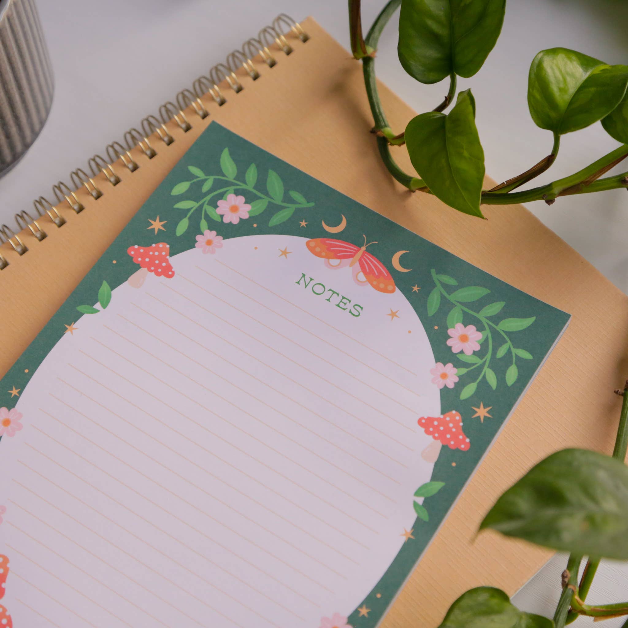 Hopscotch Paper Co. - Wholesale Notepad - Forest Realm Notepad – Literature Stationery Gifts4