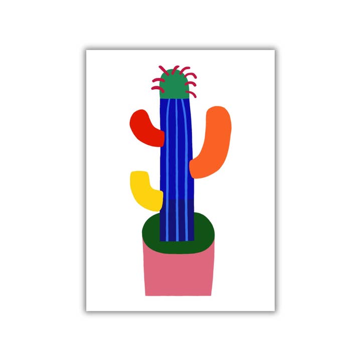 Vetplant #7 - fine art print 18x13 cm voor wholesale door Colorobe