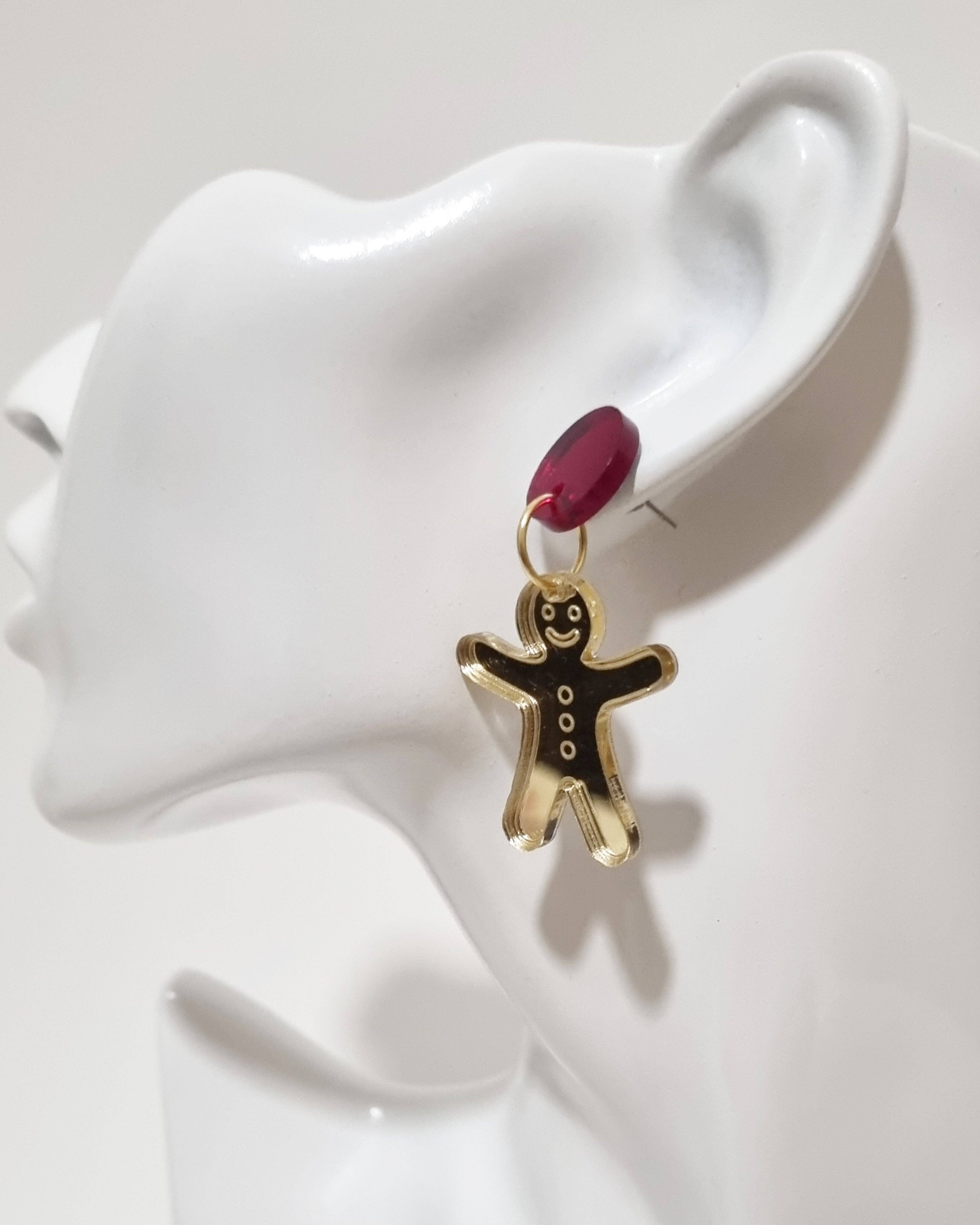 Sergi Bastian - Vendita all'ingrosso Orecchini pendenti - Orecchini pupazzo di pan di zenzero2