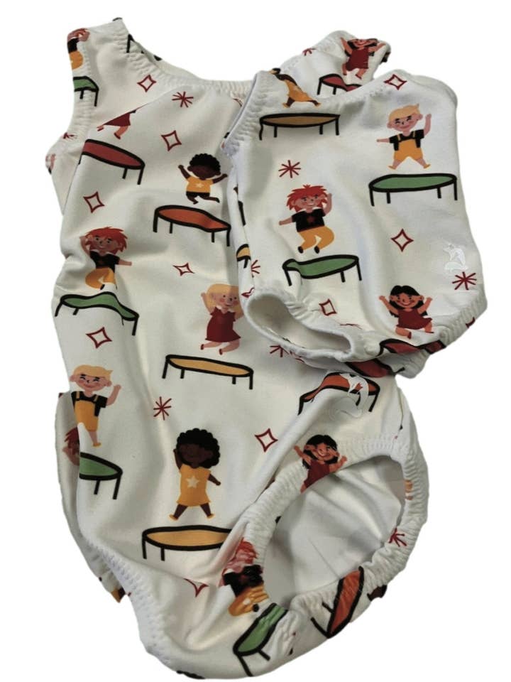 Ultra Soft Trampolin Roliga Tumble Tot Set för wholesale av Foxy's Leotards