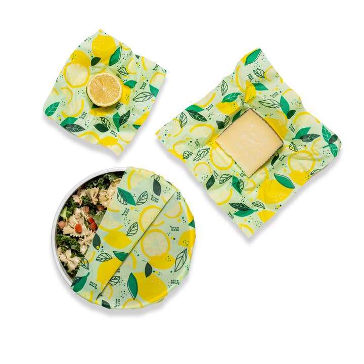 NEW! Assorted 3 Pack - Fresh Squeeze for wholesale by Bee's Wrap