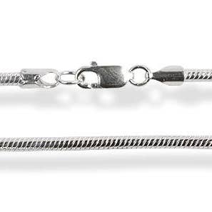 Sterling silver snake chain 0.8mm for wholesale by La Boîte à Cailloux