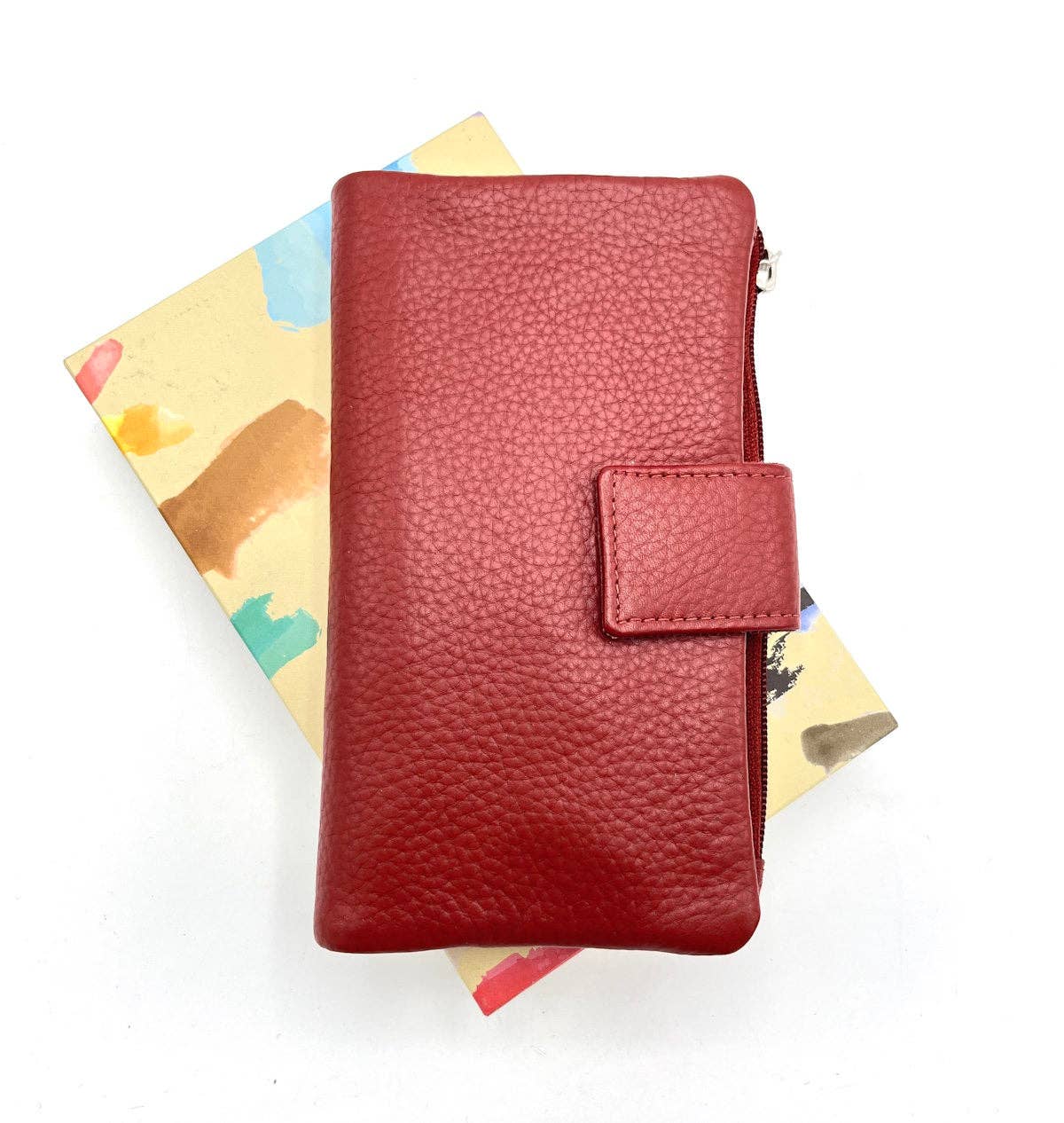 Suie Valentini srl - Vente Portefeuille – femme - Portefeuille femme en cuir véritable, réf. PFD2515