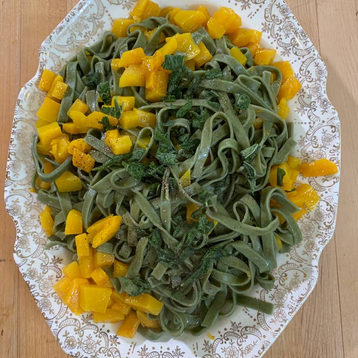 Valente Pasta - Wholesale Pasta - Spinach Fettuccine4