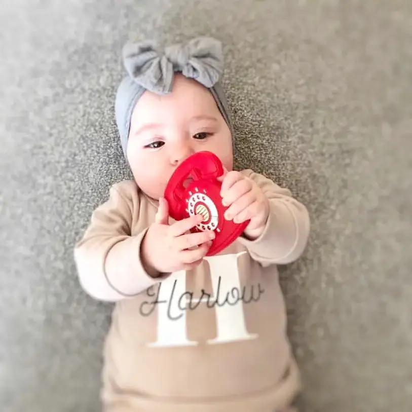 Gummy Chic - Wholesale Bijtring - Baby - Vintage telefoon bijtspeeltje voor tandjes krijgende baby's - Leuk babycadeau13