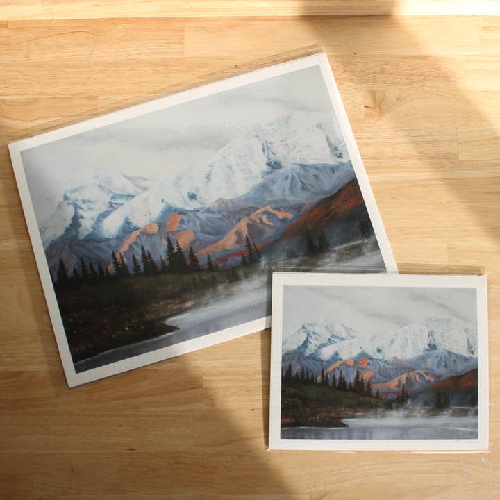 Denali Print for wholesale by Lauren Simpson Art